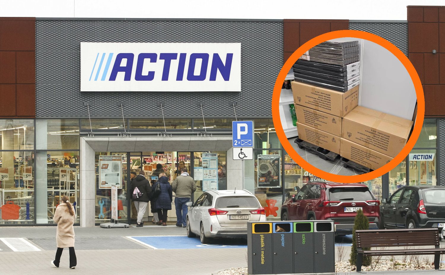 Drewniane panele na ścianę z Action to hit. Są rozchwytywane przez Polaków