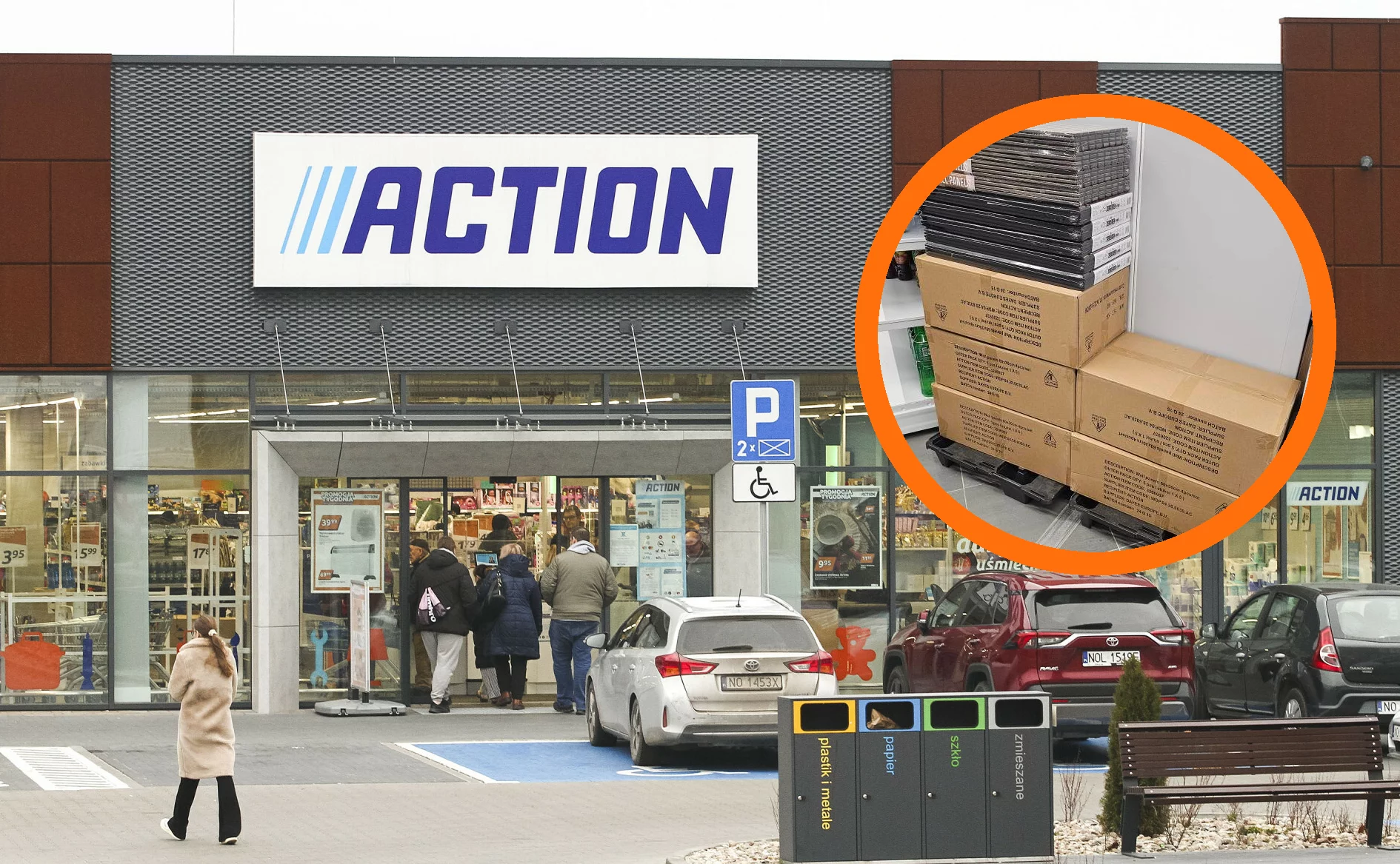 Drewniane panele na ścianę z Action to hit. Są rozchwytywane przez Polaków