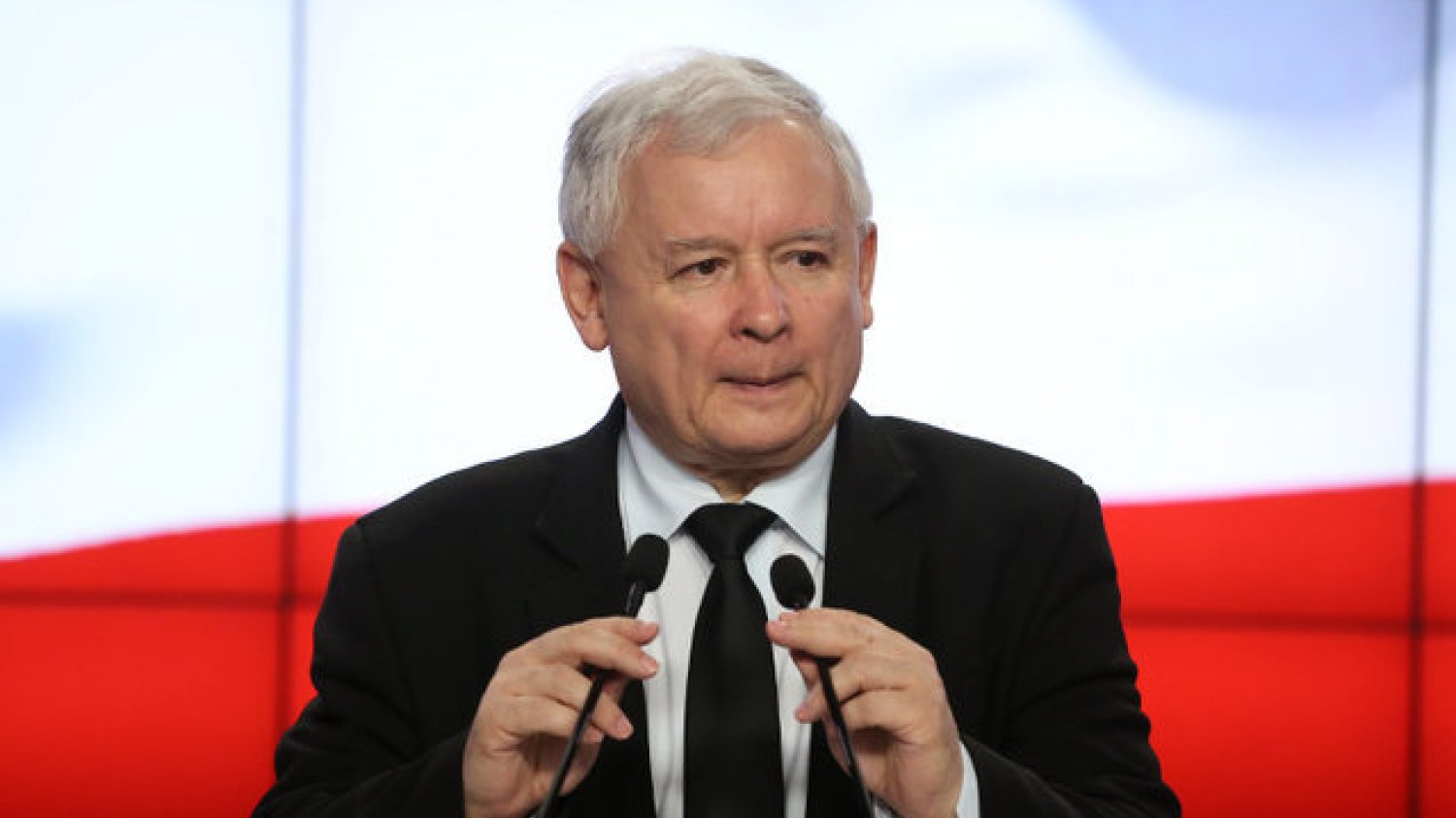 Jarosław Kaczyński zagrzewał do obrony niepodległości.