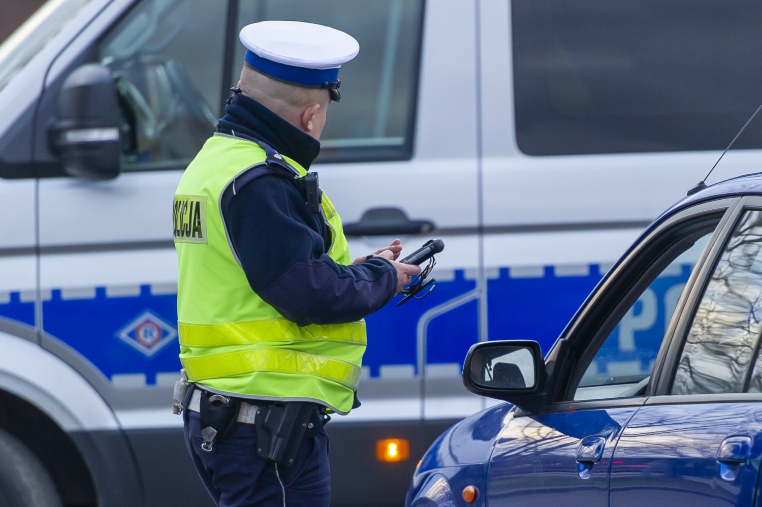 Policjanci zatrzymali na Mokotowie do kontroli specyficznego kierowcę.