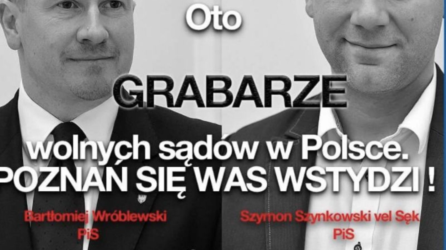 Platforma Obywatelska i Nowoczesna opublikowały "Listy hańby", na których znalazły się nazwiska posłów PiS, którzy podpisali się pod ustawą o Sądzie Najwyższym.