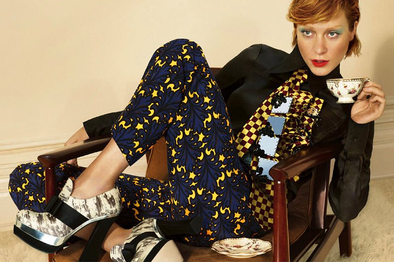 Chloë Sevigny w kampanii marki Miu Miu, jesień-zima 2012/13
