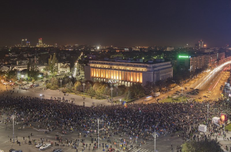 Protesty w Bukareszcie