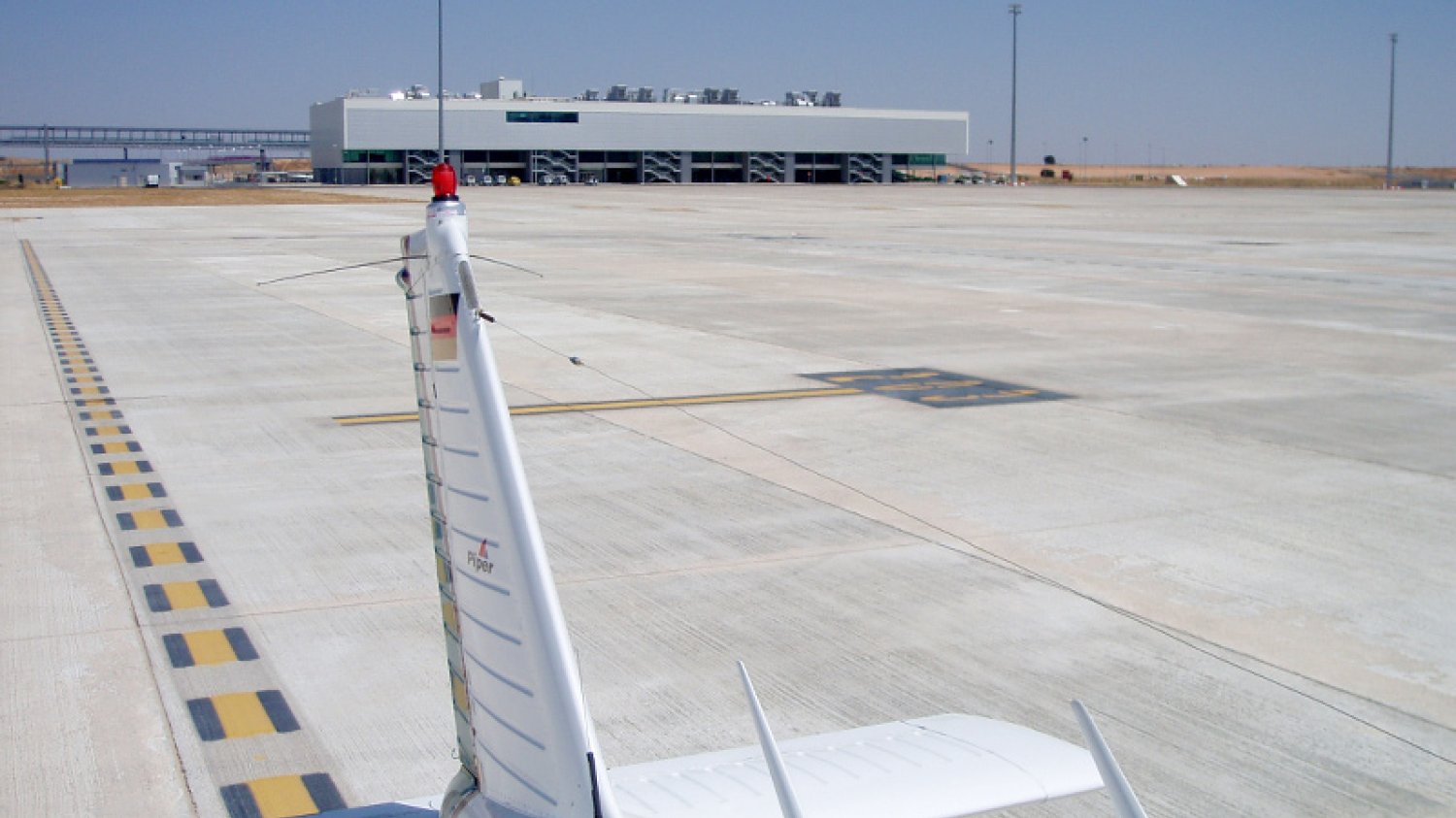 Terminal lotniska Ciudad Real w Hiszpanii.