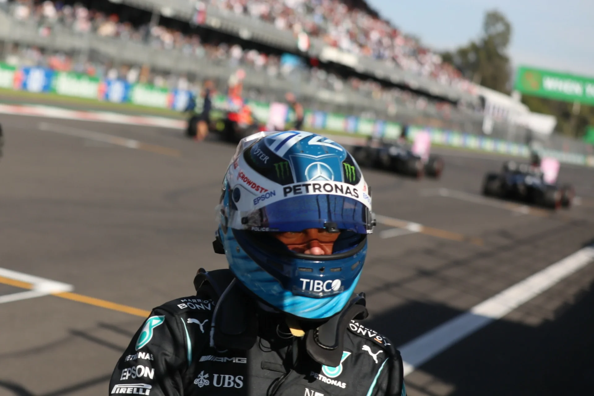 Fin Valtteri Bottas z Mercedesa wywalczył pole position przed niedzielnym Grand Prix Meksyku F1