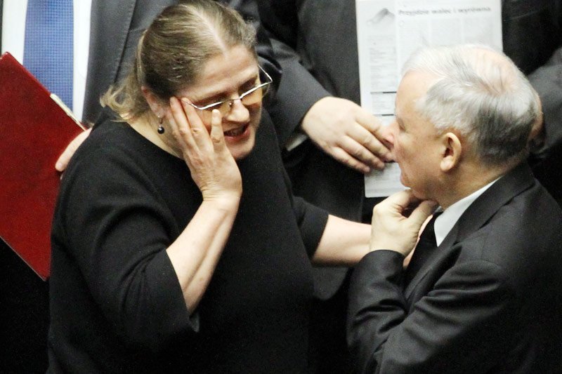 Prof. Krystyna Pawłowicz chciałaby zostać ministrem homofobii i walki z gender w rządzie Jarosława Kaczyńskiego?