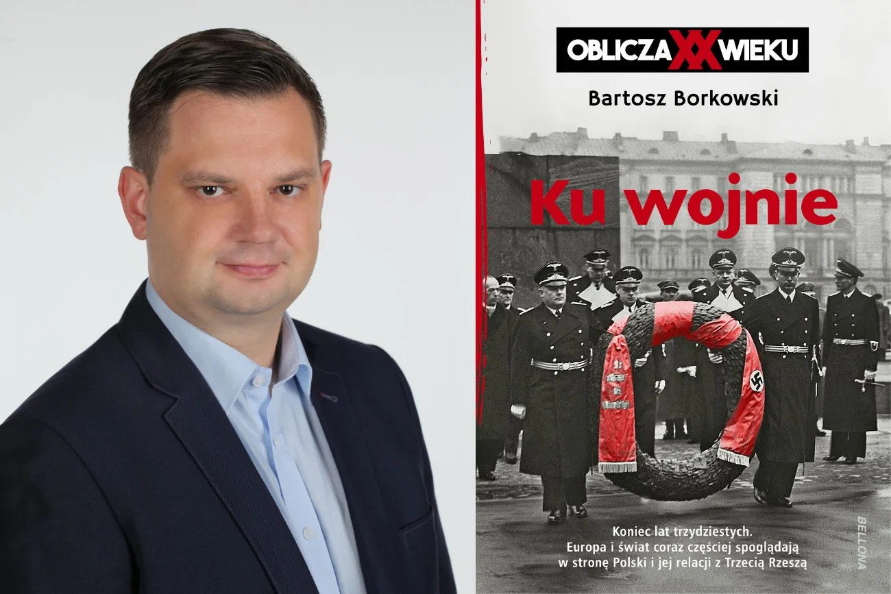 Książka "Ku wojnie" autorstwa Bartosza Borkowskiego jest już dostępna w księgarniach w Polsce