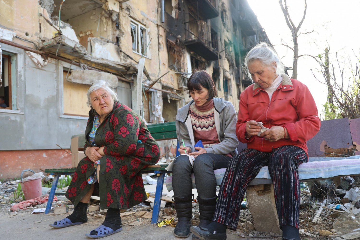 W Mariupolu może wybuchnąć epidemia.