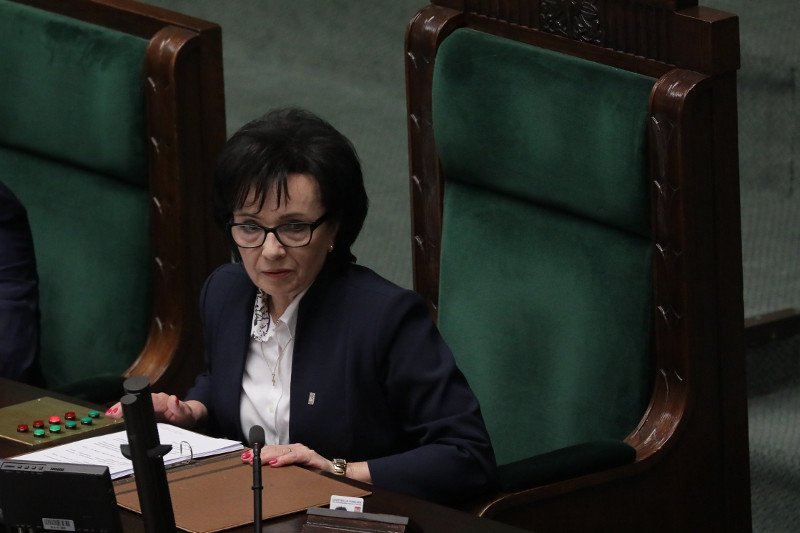 Elżbieta Witek, dotychczas szefowa MSWiA, w czwartek zastąpiła skompromitowanego Marka Kuchcińskiego i została marszałkiem Sejmu.