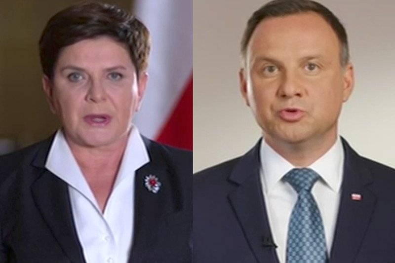 Beata Szydło zaskoczyła – o orędziu pani premier opinia publiczna dowiedziała się tuż przed jego emisją. Zaplanowane wcześniej orędzie Andrzeja Dudy zostało wyemitowane w TVP jako drugie.