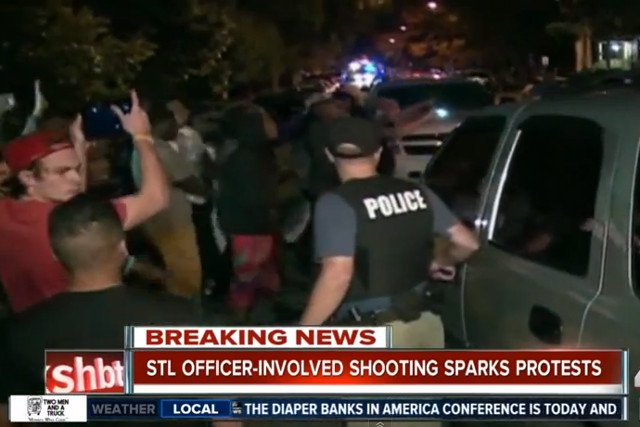 Po śmierci czarnoskórego nastolatka w St. Louis doszło do zamieszek