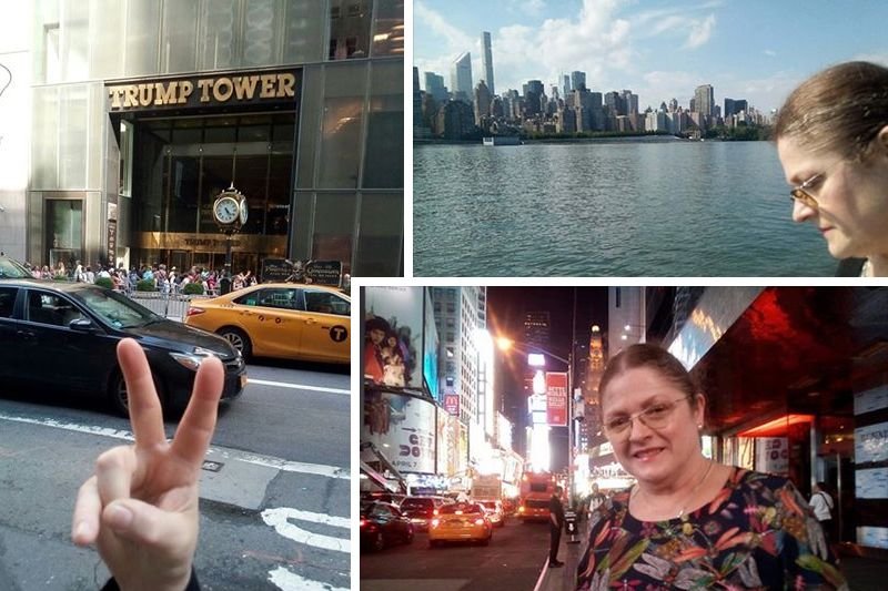 Posłanka PiS Krystyna Pawłowicz wizytuje USA. Spotkała się z Donaldem Trumpem. Podobno. Chwali się tym na Facebooku.