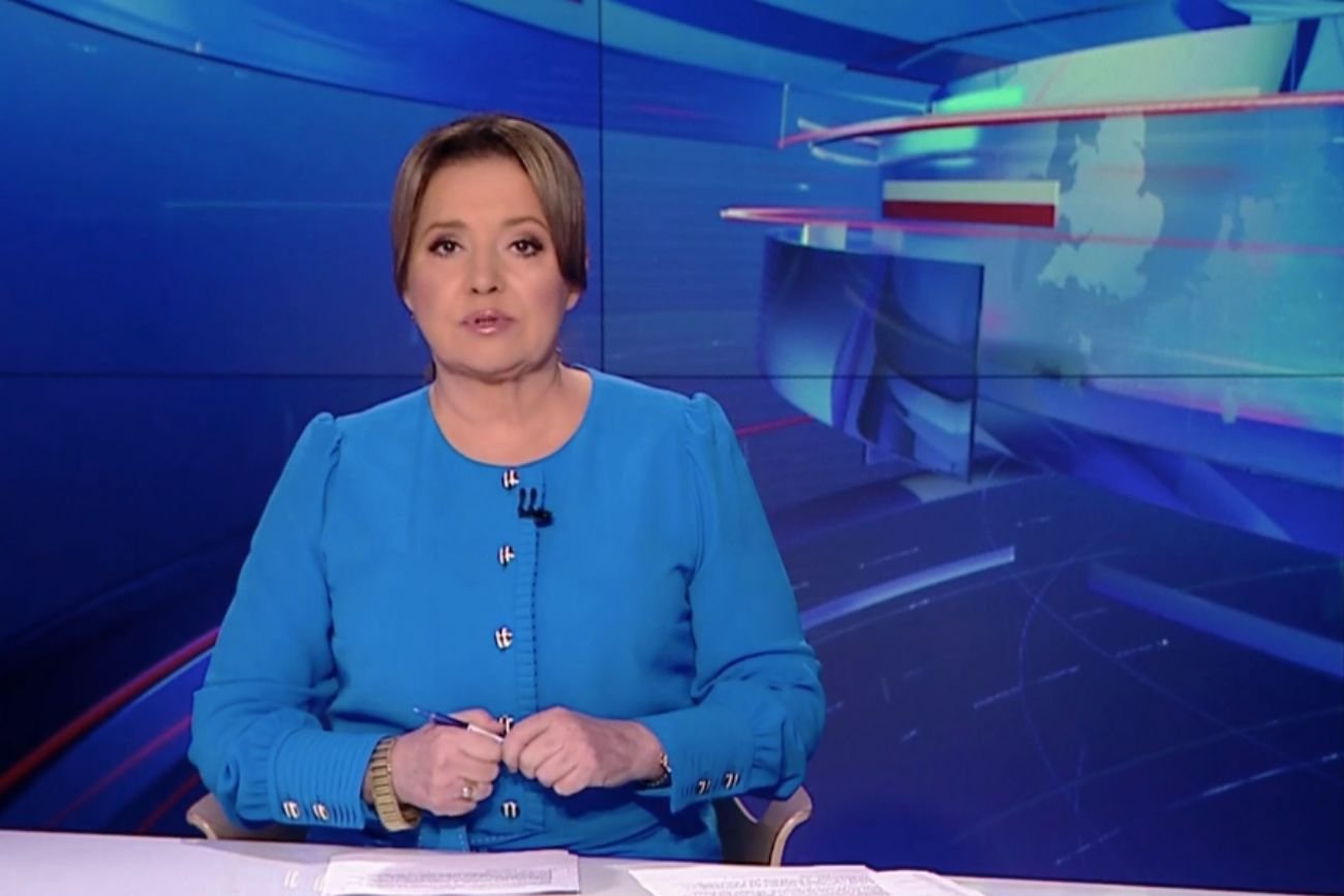 Główne wydanie "Wiadomości" z 19 grudnia 2021 roku.