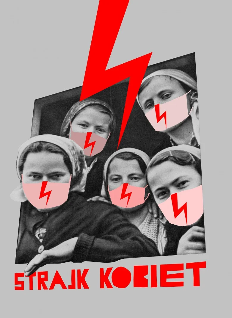 Plakat do pobrania na Strajk Kobiet 2020 Plakaty na Strajk Kobiet do pobrania za darmo. Artyści udostępniają grafiki