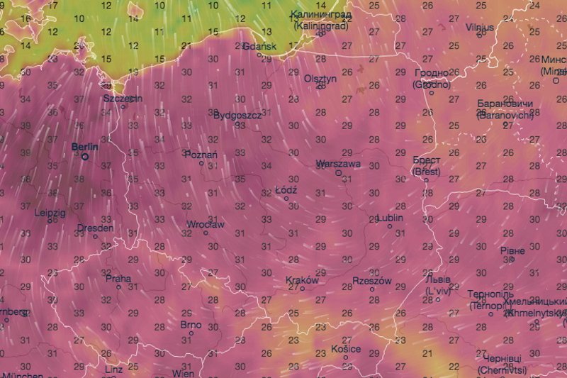 Z prognozy długoterminowej wynika, że powinniśmy się już przyzwyczajać do naprawdę wysokich temperatur.