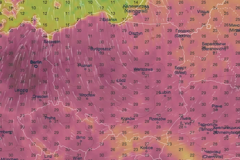 Z prognozy długoterminowej wynika, że powinniśmy się już przyzwyczajać do naprawdę wysokich temperatur.