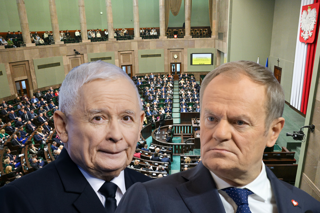 Kluczowa zmiana na szczycie w nowym sondażu. Ale i tak uwagę przykuwa trzecie miejsce Kluczowa zmiana na szczycie w nowym sondażu. Różnica o włos między PiS a KO