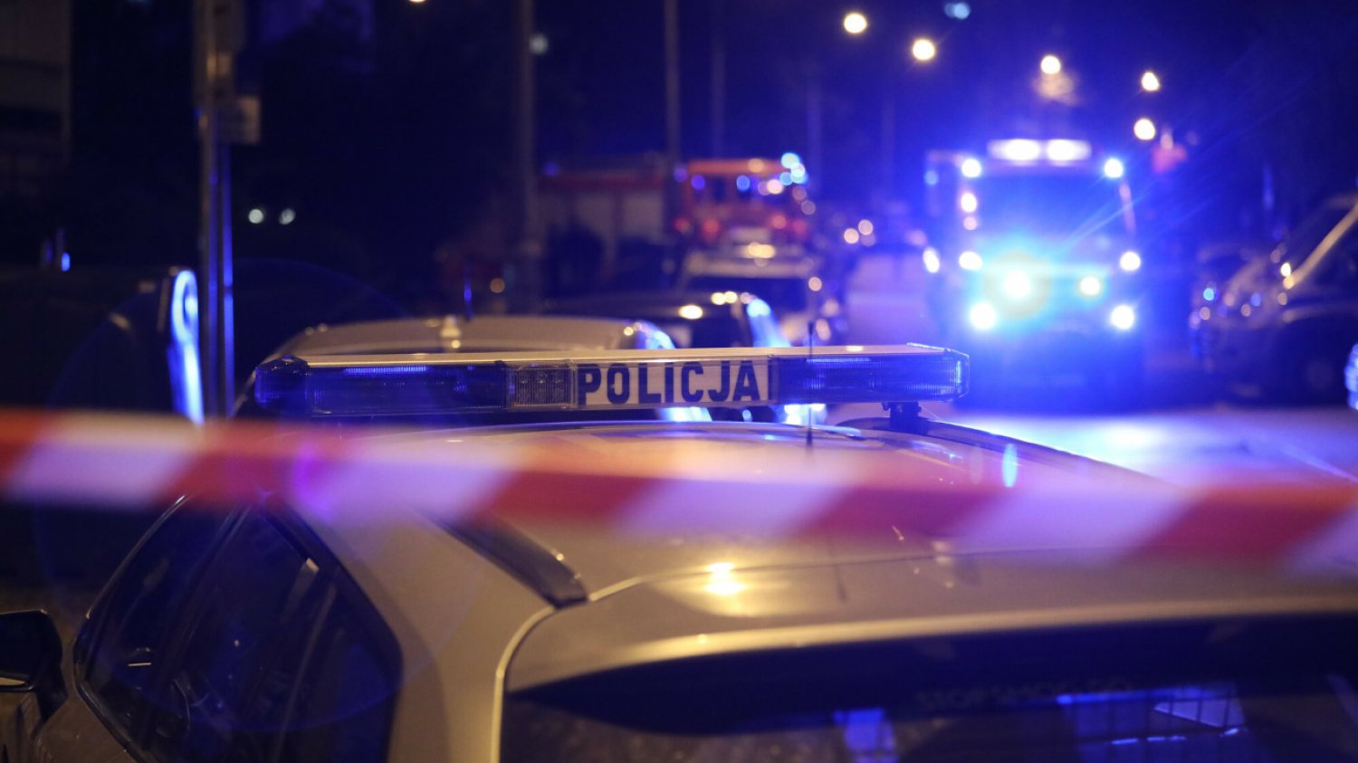 Strzelanina w Dąbrówce pod Poznaniem. Potrącony policjant w szpitalu.