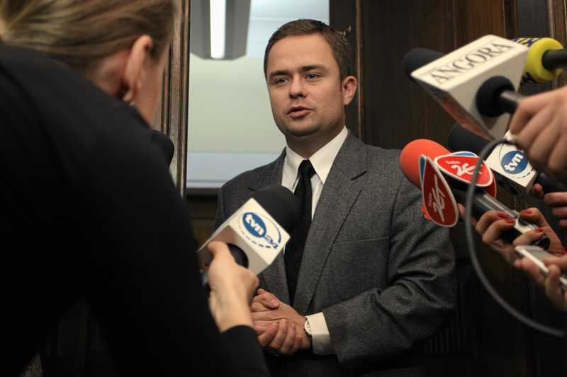 Adam Hofman, rzecznik Prawa i Sprawiedliwości