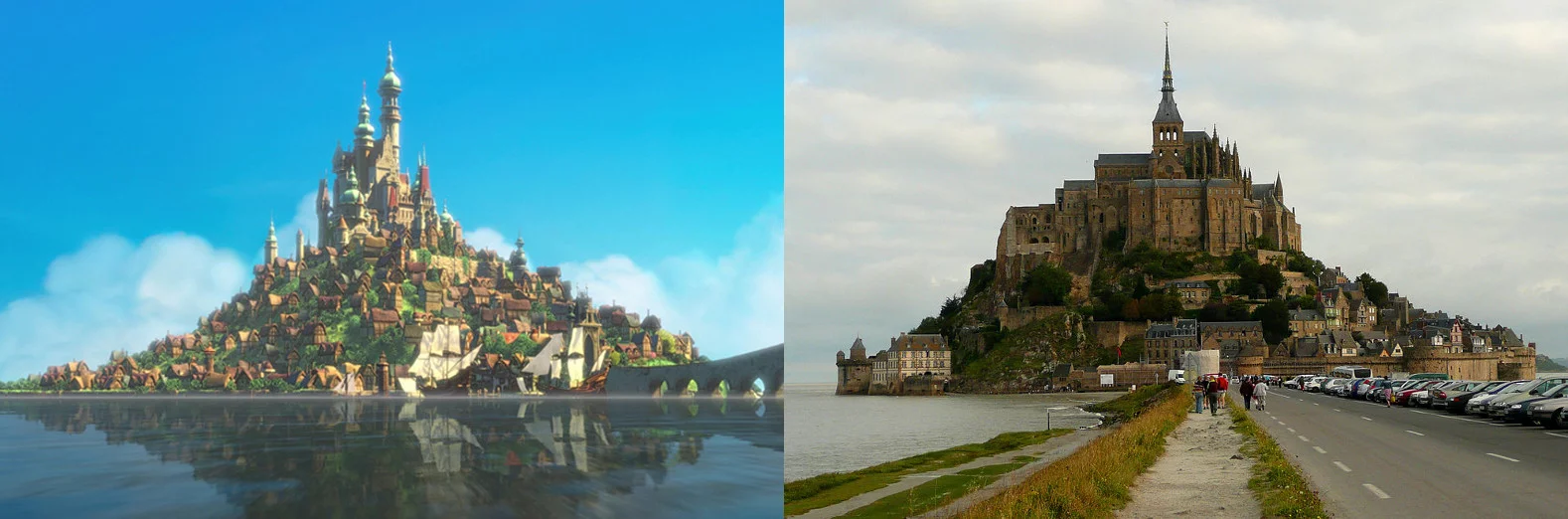 Mont Saint-Michel.