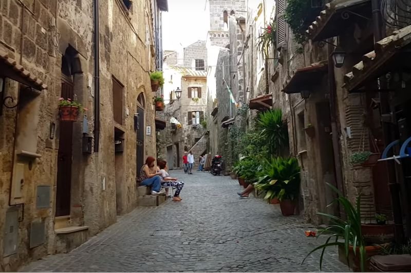 Urocze uliczki Ronciglione