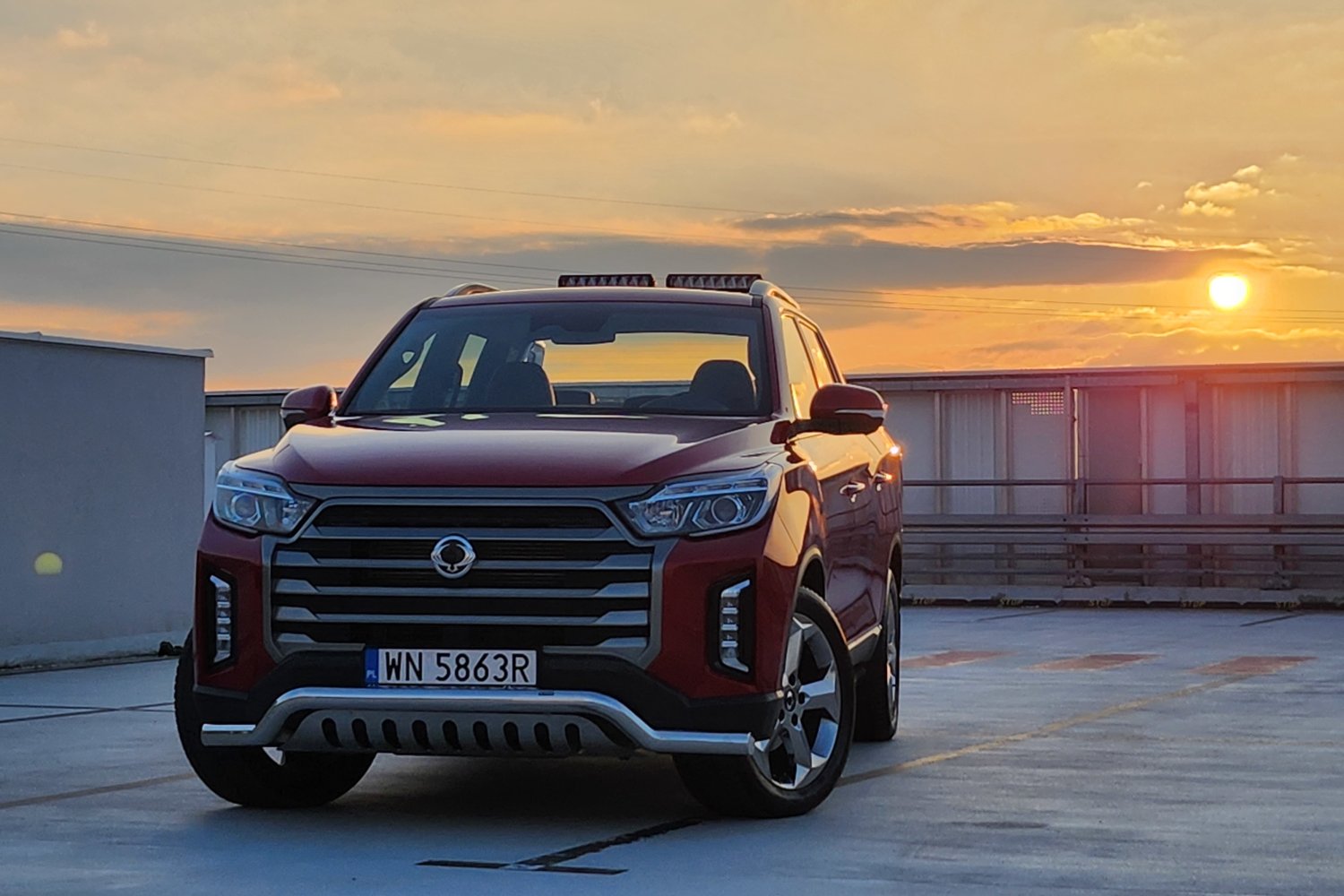 SsangYong Musso robi wrażenie.