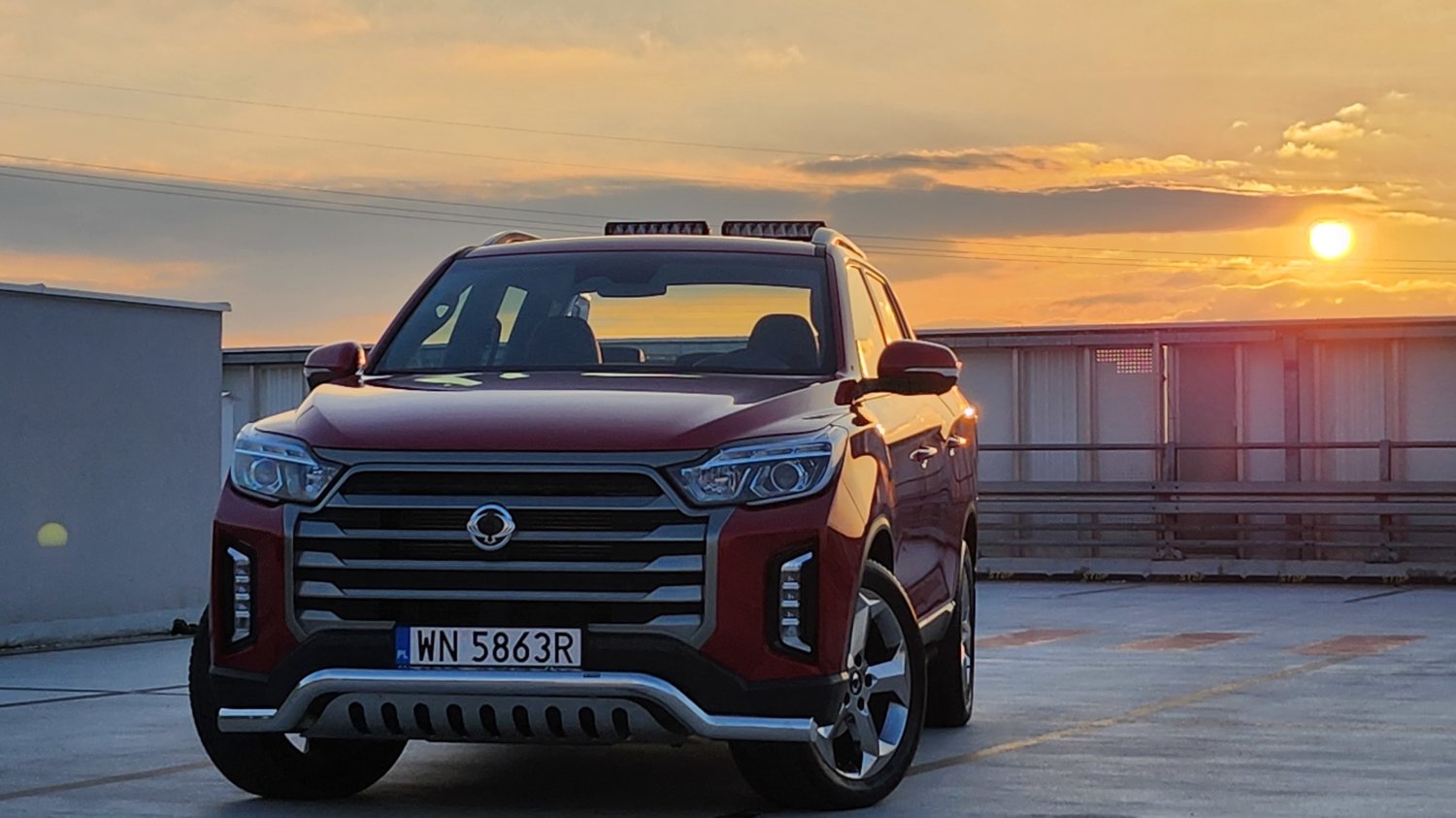 SsangYong Musso robi wrażenie.
