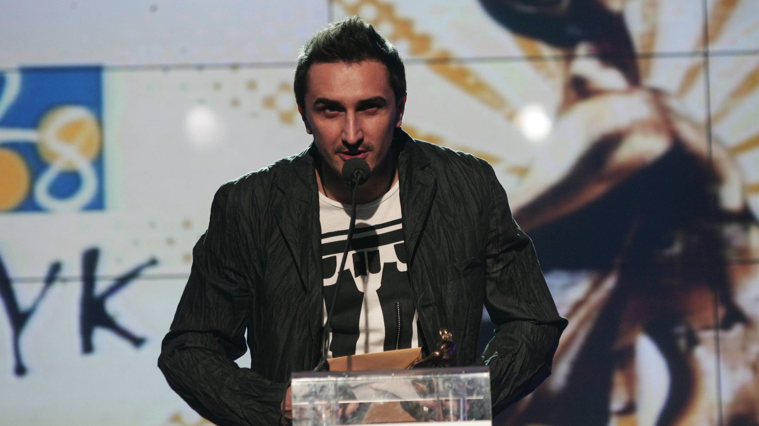 Fryderyki 2008 - nominowany również w tym roku Sebastian Karpiel-Bułecka odbiera nagrodę