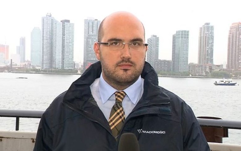 Jarosław Olechowski dał zadanie dziennikarce "Wyborczej". Prosił, by wymieniła jedną "kłamliwą" informację z TVP Info.