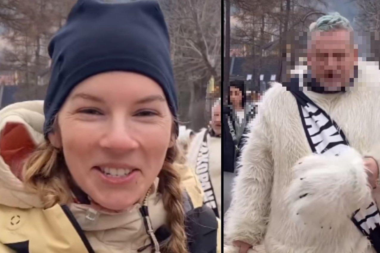 "Miś" z Krupówek ukarany mandatem. W tle wideo, które obiegło sieć.