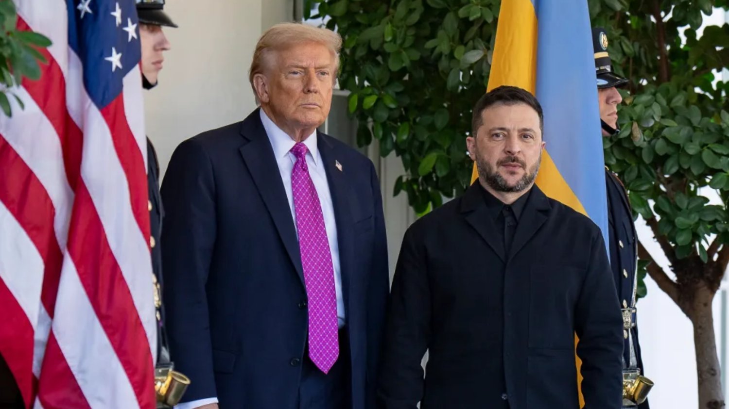 Trump i Zełenski