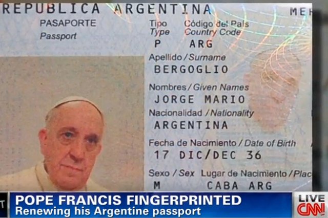 Papież Franciszek niebawem otrzyma nowy paszport