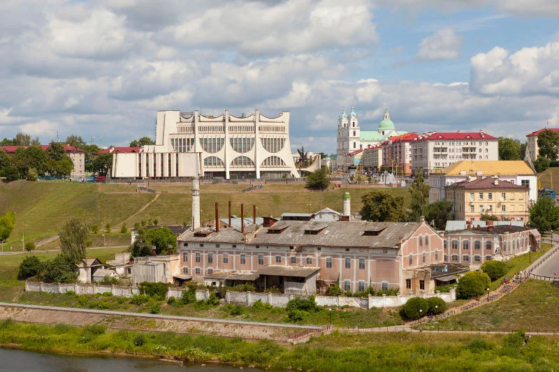 Panorama na Grodno.