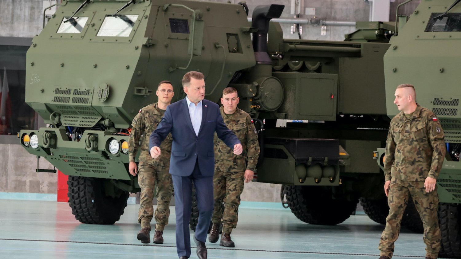 Pierwsze zamówione wyrzutnie HIMARS już w Polsce.