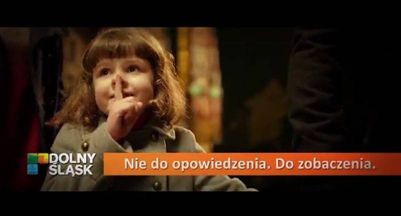 Spot "Dolny Śląsk. Nie do opowiedzenia. Do zobaczenia"