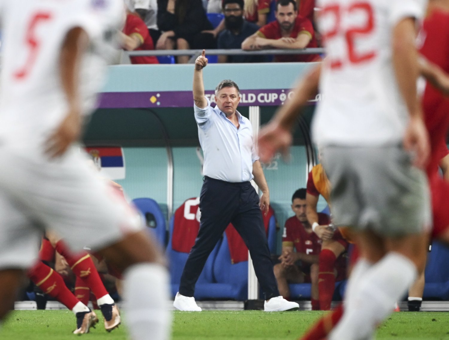 Skandaliczne zachowanie trenera Serbów na koniec MŚ. Wyszły z niego najgorsze instynkty