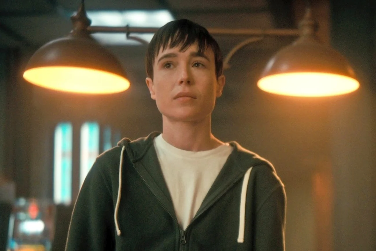 Elliot Page jako Viktor Hargreeves w "The Umbrella Academy".