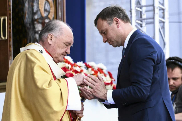 Andrzej Duda zawsze podkreśla, że jest katolikiem
