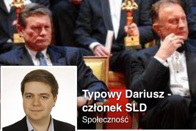 Typowy Dariusz wierzy, że SLD wygra wybory.