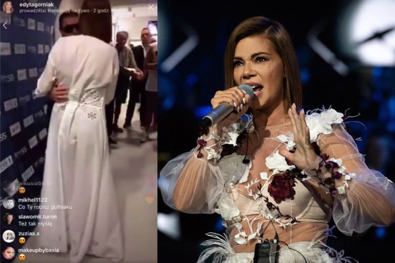 Donatan obmacał Edytę Górniak, za co został spoliczkowany