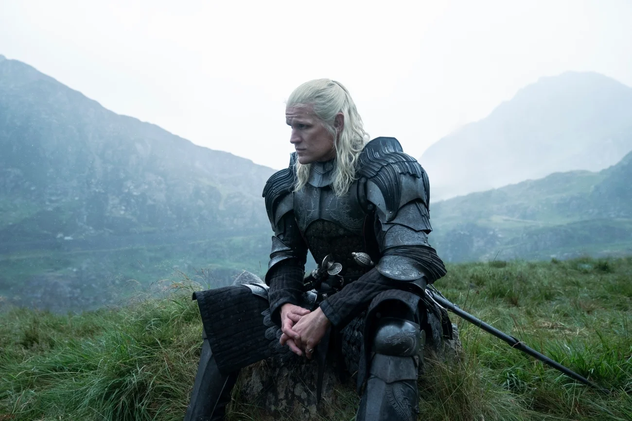 Matt Smith jako Daemon Targaryen w "Rodzie smoka".
