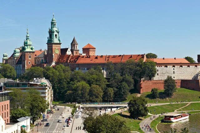 Wawel w Krakowie.