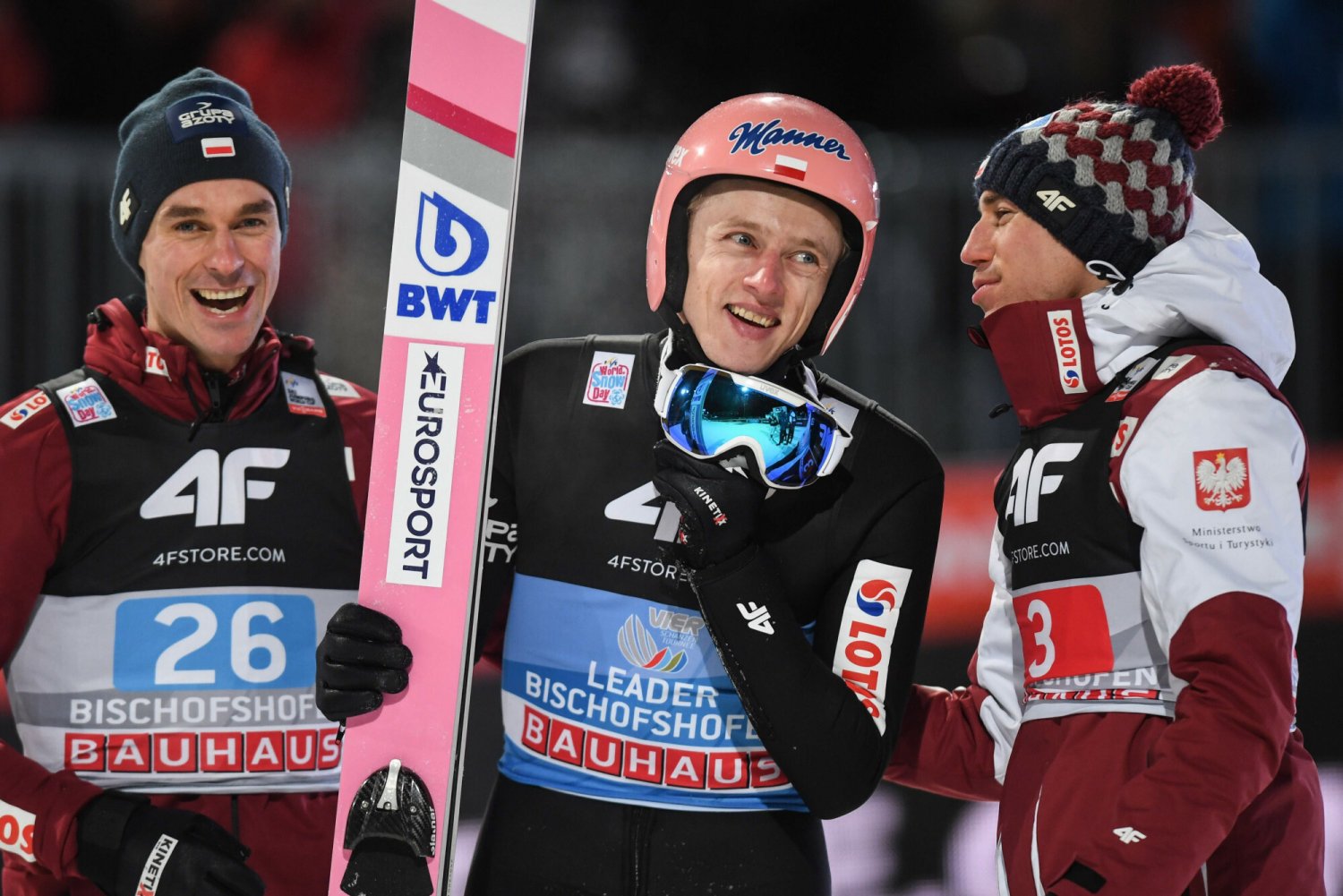 Piotr Żyła, Dawid Kubacki i Kamil Stoch to nasi faworyci Turnieju Czterech Skoczni