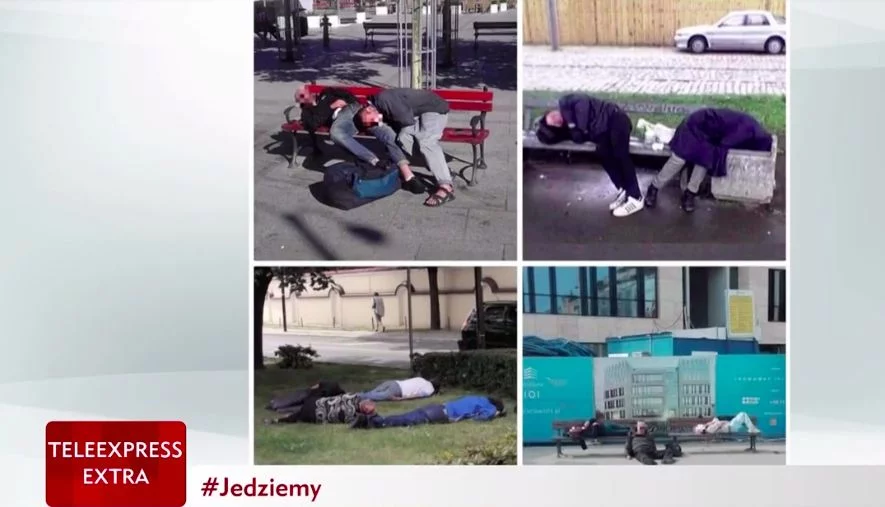 Tak w telewizji publicznej wyśmiewa się obrońców klimatu.