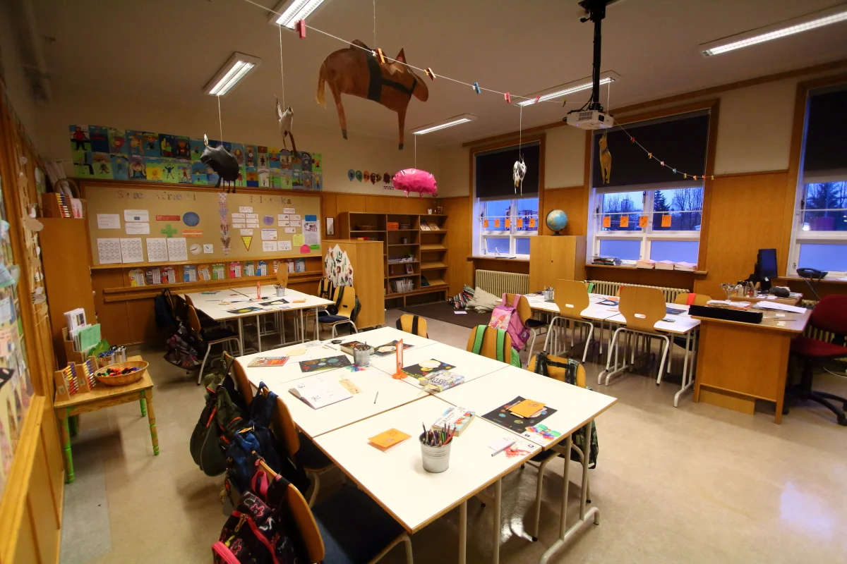 Sala lekcyjna, autor: Tomek Mrozek