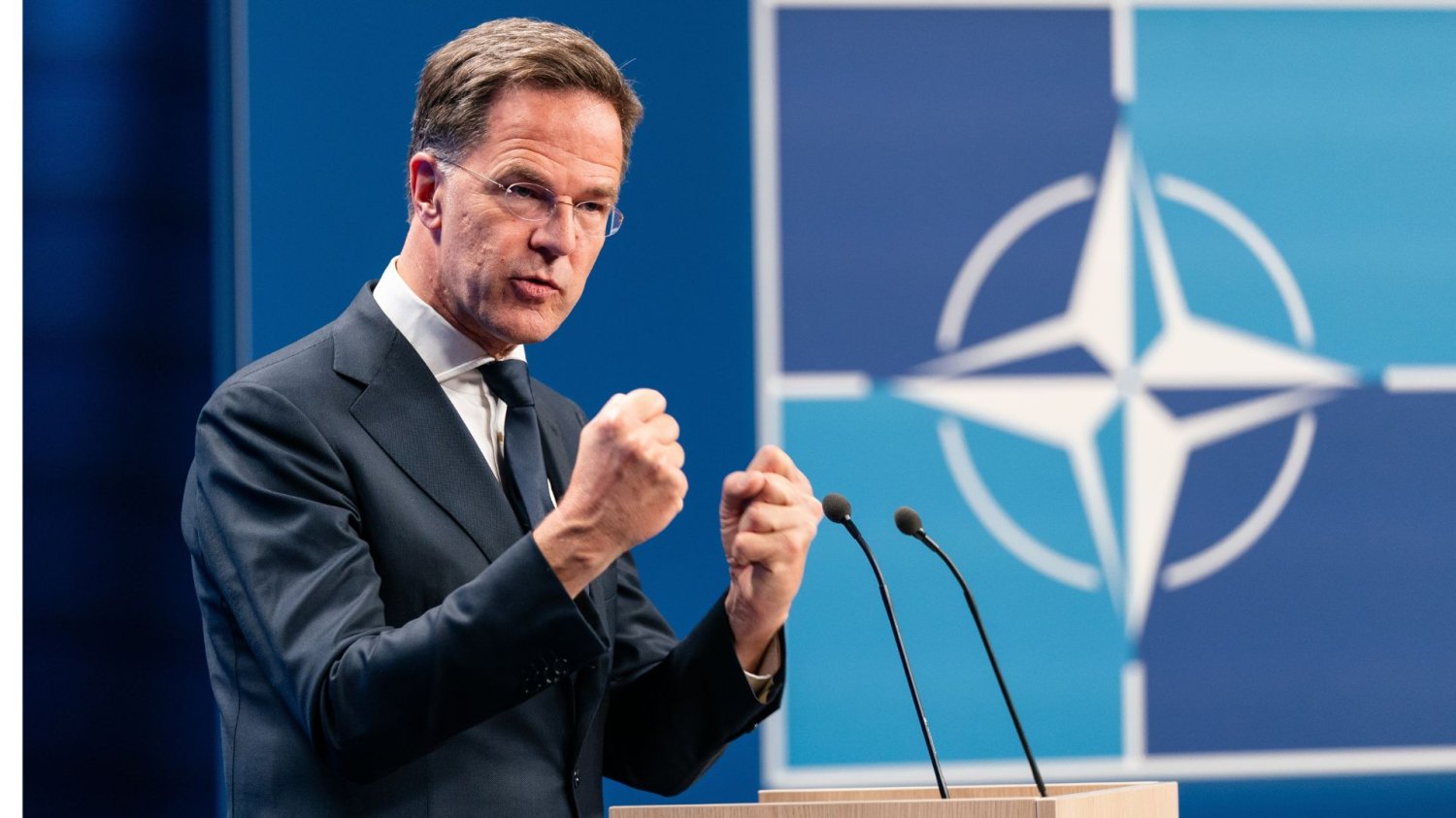 Sekretarz generalny NATO Mark Rutte.