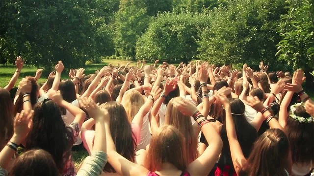 Fanki Dawida Kwiatkowskiego na obozie