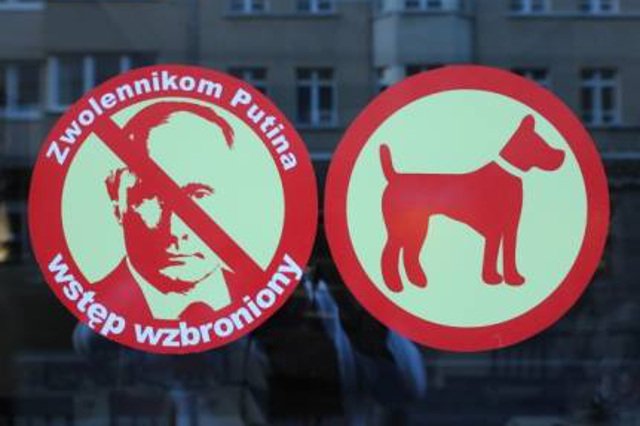 Restauracja Mała Ukraina nie obsługuje zwolenników Władimira Putina