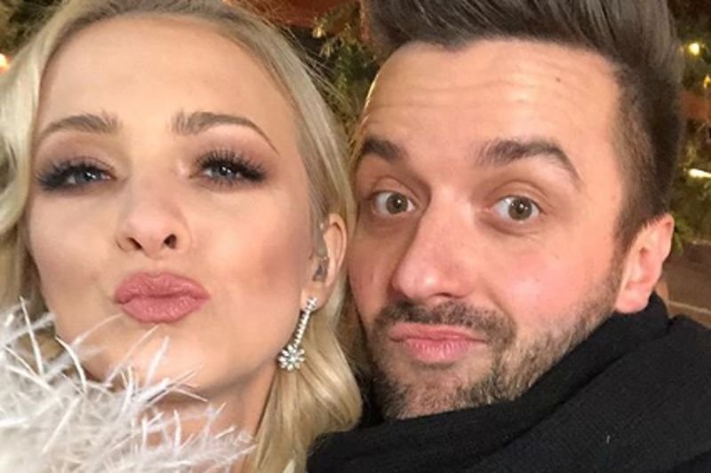 Barbara Kurdej-Szatan wspólnie z Tomaszem Kammelem prowadziła Sylwester TVP2.