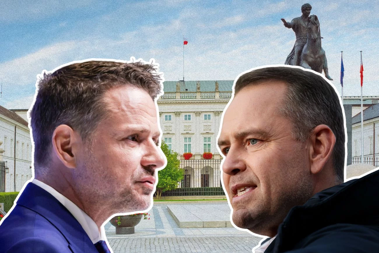 Nowy sondaż prezydencki. Trzaskowski i Nawrocki ze spadkiem poparcia.